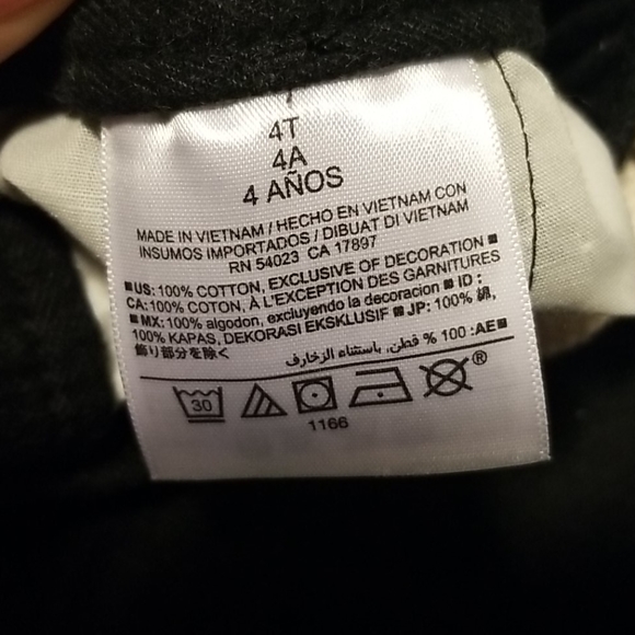 3/$20 Cotton twill jogger pants - Picture 3 of 5